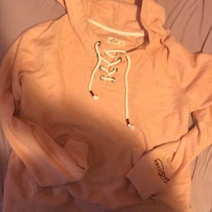 Pink hoodie